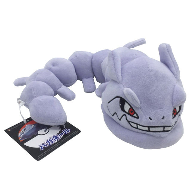 Steelix Plush, Onix Steelix, Stuffed Toys, Snake Plush